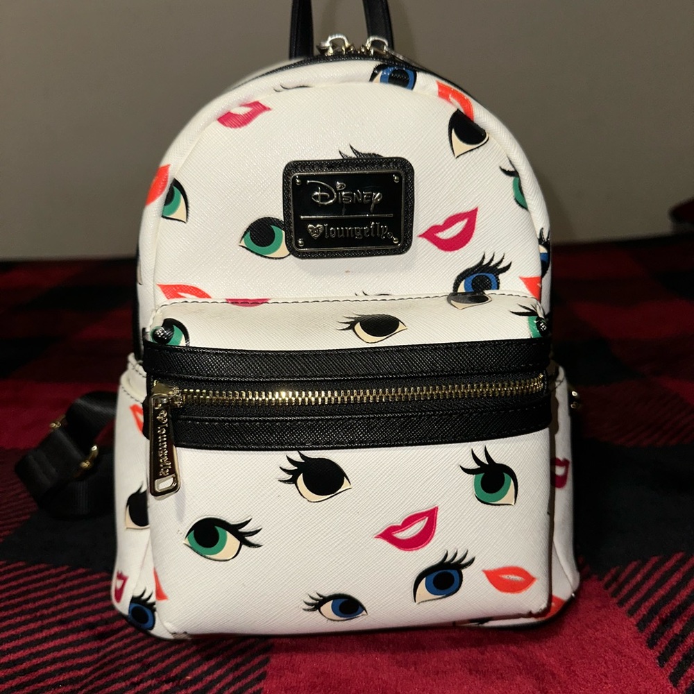 Loungefly X Disney Princess Eyes & Lips Backpack